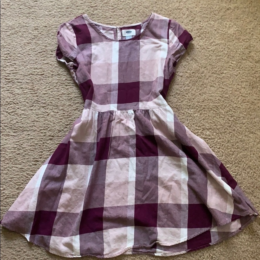 Kids plaid dress